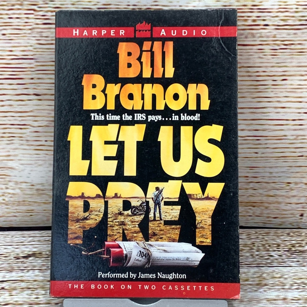 Bill Branon - Let Us Prey Audio Book 2 Cassette Tapes Harper‎ Audio 1994